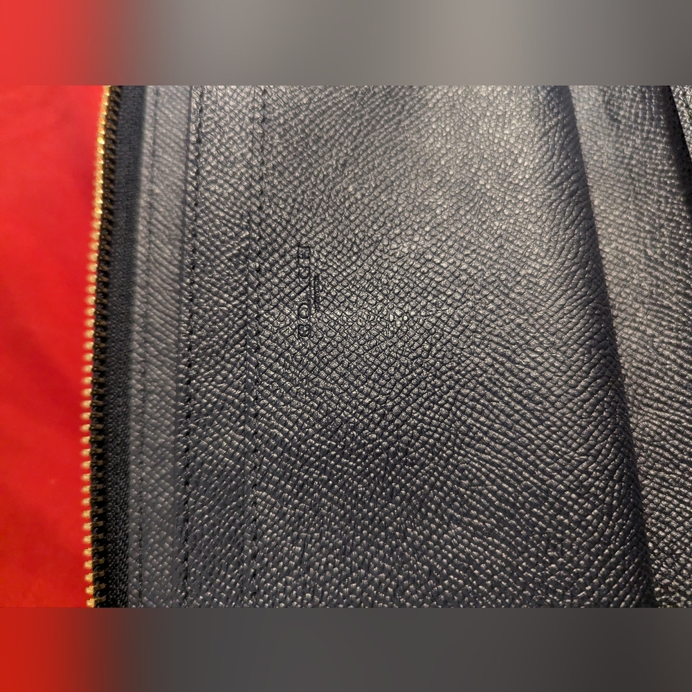 Navy Blue Coach Wallet - Picture 5 of 5